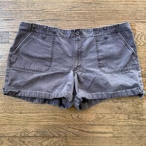 Vtg Old Navy Brown Cargo Chino Shorts Size 16